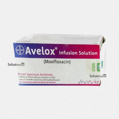 avelox moxifloxacine